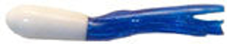 Southern Pro 1.5 L'il Hustler 10ct White/Blue, made by Southern Pro Baits -