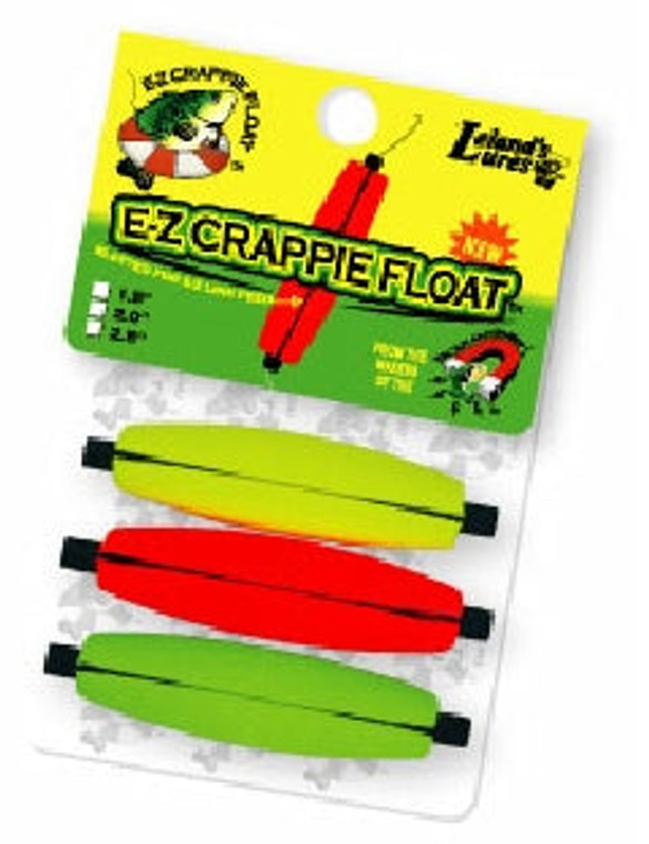 Leland E-Z Crappie Floats 3ct 2.5", made by Leland Floats -