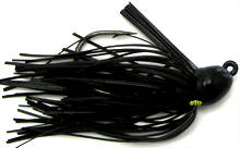 Strike King Bitsy Flip 1/4oz Black, made by Strike King Baits -
