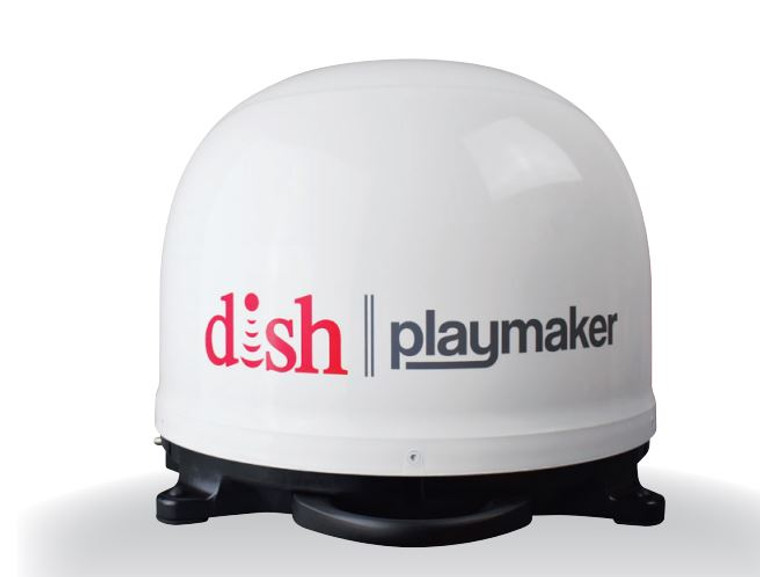 Dish Playmaker Dual Auto Sat White, made by WINEGARD - PL-8000