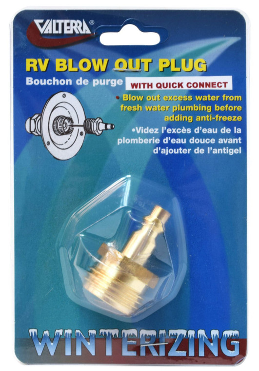 Blow Out Plug, made by Valterra - P23510LFVP