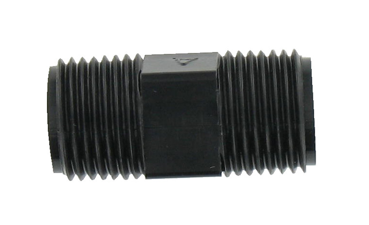 Nipple 1/2' Plastic Mxm, made by Valterra - P23406