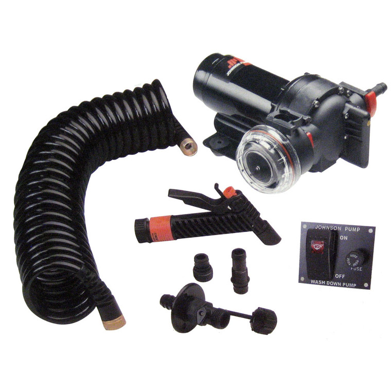 Johnson Pump Aqua Jet WD 3.5 GPM 12V Pump Kit, made by Johnson Pump - JP-64535