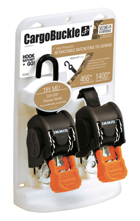 Cargobuckle Retractable Mini G-3 Ti, made by IMMI - F103745