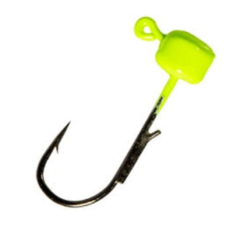 Z-MAN MICRO FINESSE SHROOMZ 1/20 OZ CHARTREUSE 5 PACK, made by Z-Man Baits -