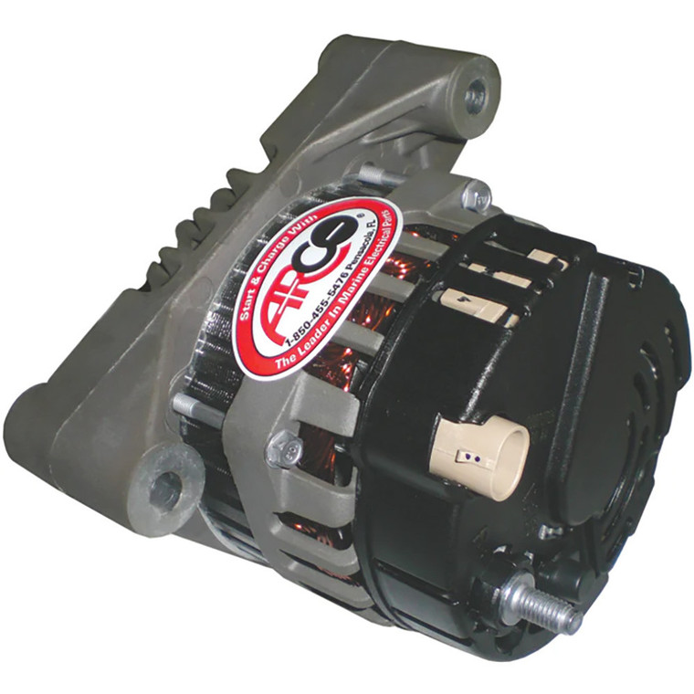 ARCO Marine Premium Replacement Inboard Alternator w/55mm Multi-Groove Pulley - 12V 65A, made by ARCO MARINE - 60073