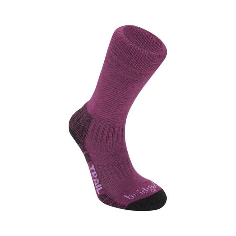 Hike Lightweight Wm Pink Lg, made by Bridgedale -