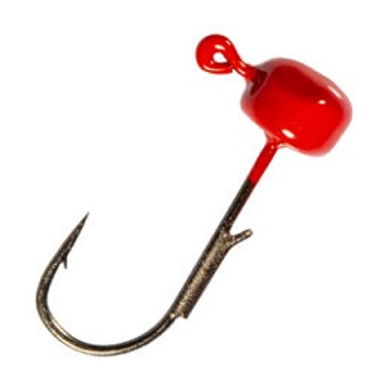 Z-MAN MICRO FINESSE SHROOMZ 1/20 OZ RED 5 PACK, made by Z-Man Baits -