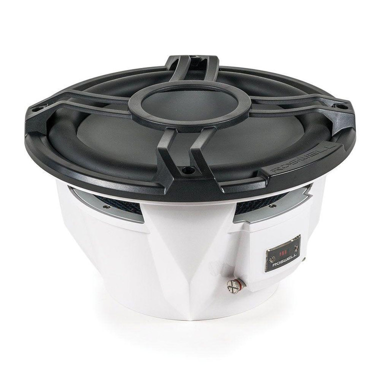 ROSWELL RMA 12 in 1000 W 32 to 250 Hz Marine Subwoofer, Black | C920-1811, made by Roswell - C920-1811