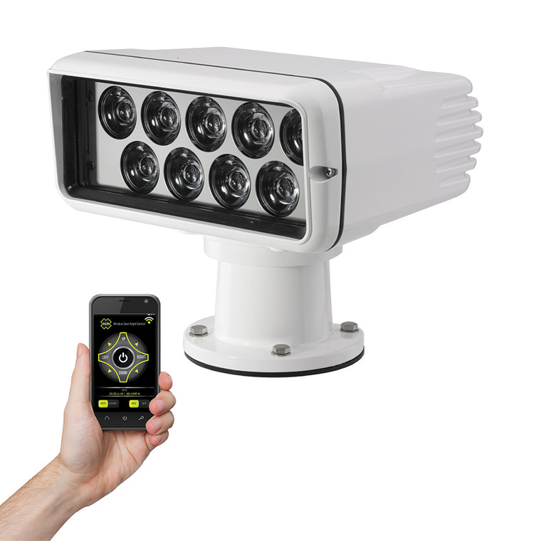ACR RCL-100 LED Searchlight w/WiFi Remote Control Module - 12/24V, made by ACR Electronics - 1953