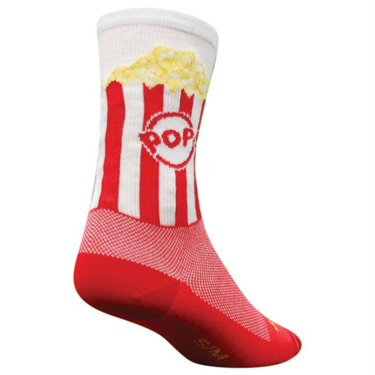 Popcorn 6" Crew Sm/Md, made by Sockguy -