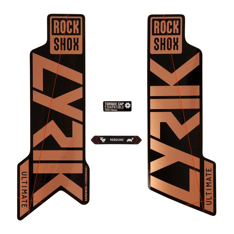 Lyrik Ultimate Decal Kit, made by RockShox - 11.4018.105.049