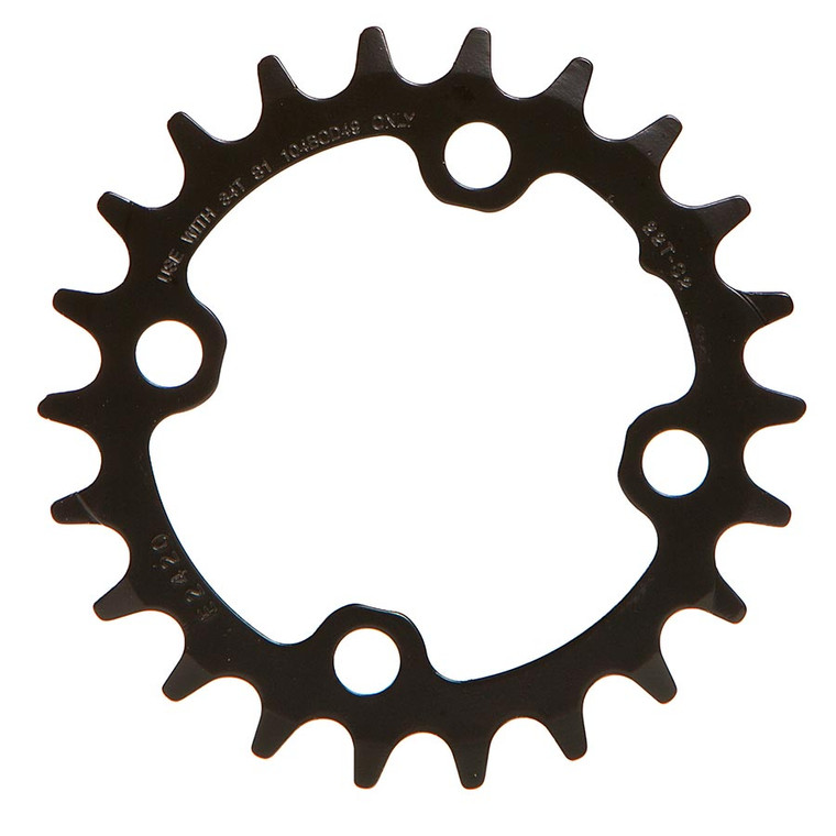 22T Chainring 2X10, made by SRAM - 11.6218.023.001