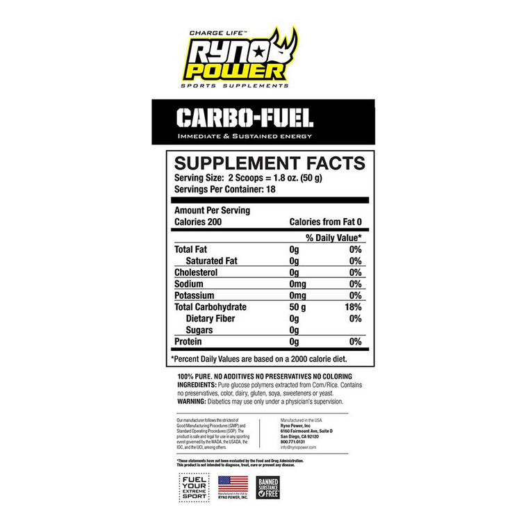 Carbo-Fuel, made by Ryno Power - CAR887