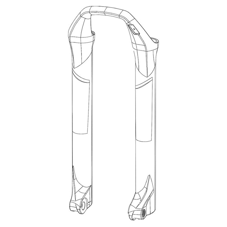 Lower Leg SID 29 B DFBLK B1, made by RockShox - 11.4018.006.264