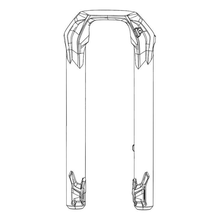 Lower Leg - BoXXer Ult GLB, made by RockShox - 11.4018.091.009