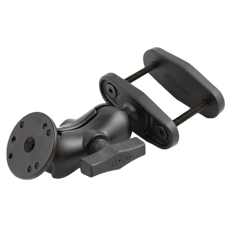 RAM Mount RAM® Square Post Clamp Mount f/Posts Up To 2.5" Wide, made by RAM Mounting Systems - RAM-101U-B-247-25