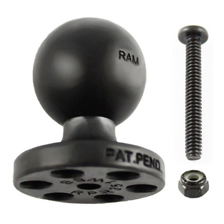 RAM Mount STACK-N-STOW Topside Base w/1" Ball, made by RAM Mounting Systems - RAP-395T-BBU