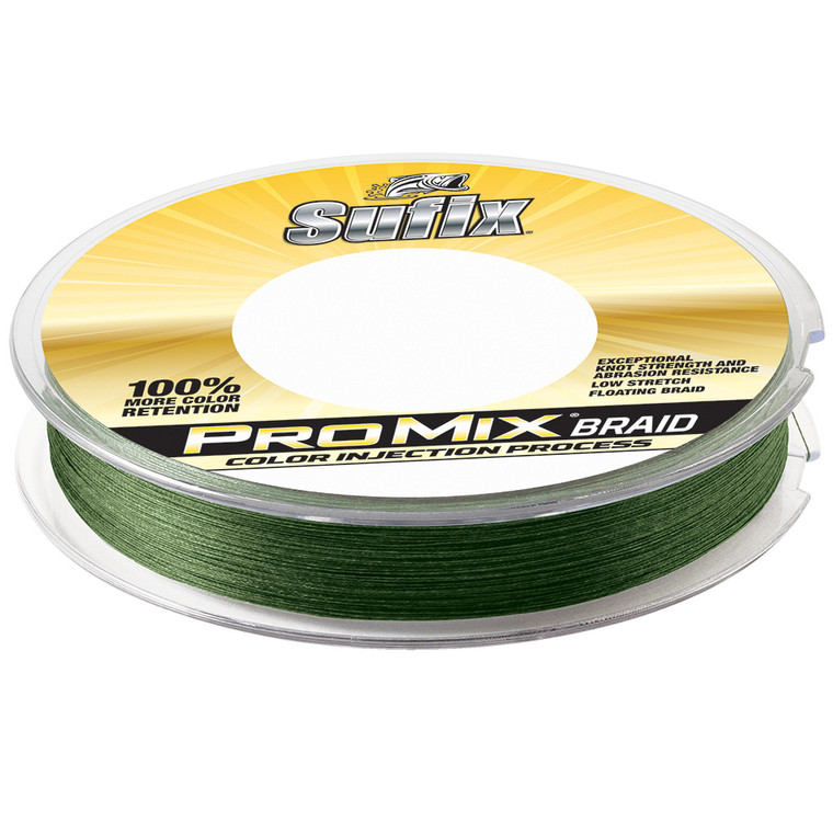 Sufix ProMix® Braid - 30lb - Low-Vis Green - 300 yds, made by Sufix - 630-130G