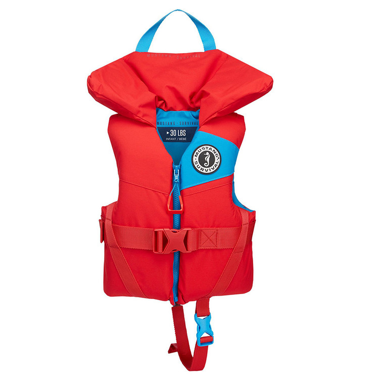 Mustang Lil' Legends Infant Foam - Imperial Red - Infant, made by Mustang Survival - MV325003-277-0-216