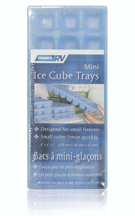MINI ICE CUBE TRAYS2/PK, made by Camco - 44100