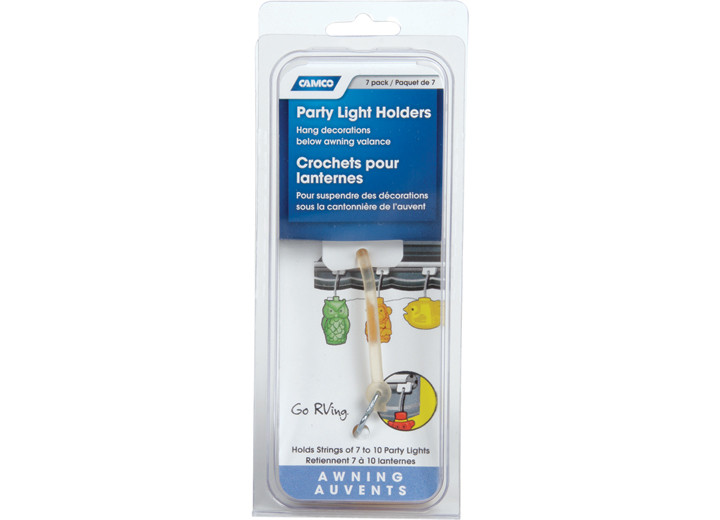 Party Light Holders 7/pack, made by Camco - 42703