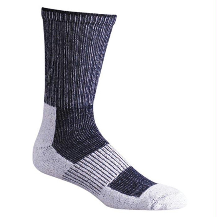 Wickdry Euro Nvy/Wht M 6-8.5, made by Fox River -