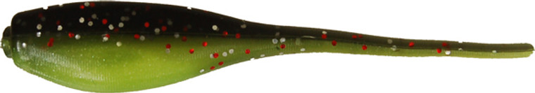 Garland Baby Shad Swimr Licoric/cht, made by Gene Larew Baits - BGBSSW150-15