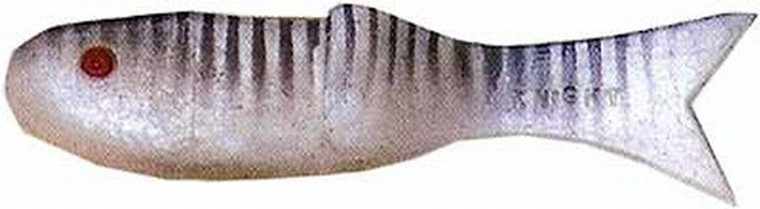 Crem 21/2" Lit'l Fishie 25/pk-wht, made by Creme Baits - 2091-25