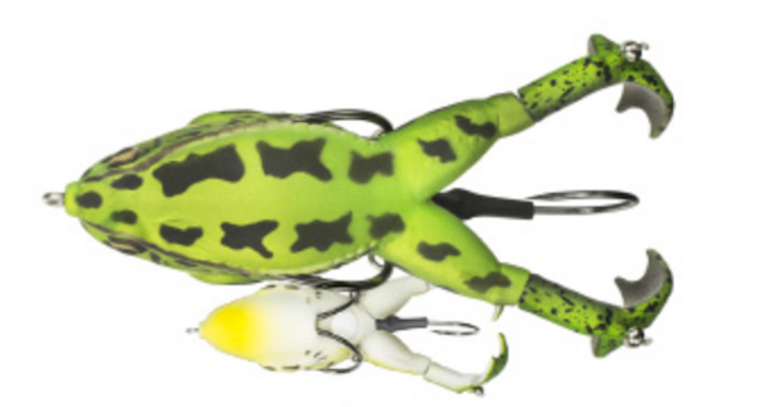 Lh Prop Frog 3.5" 1/2oz Green Tea, made by Lunkerhunt - PROPF01