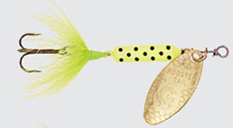 Yakima Rooster Tail 1/8 Cht C'dog, made by Rooster Tail Baits - 208