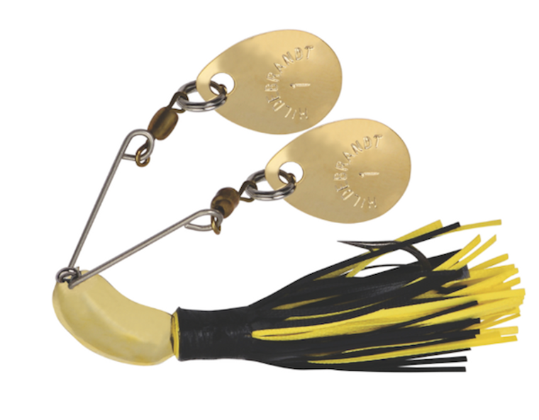 Hildebrandte Gold Nugget - Blk/yel, made by Hildebrandt Baits - 102G-BLYL