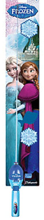 Shakespeare Disney Frozen Kit 2'6" Combo, made by Shakespeare Tackle - FROZENKIT