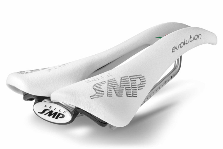 Selle SMP Evolution Saddle White, made by Selle SMP -