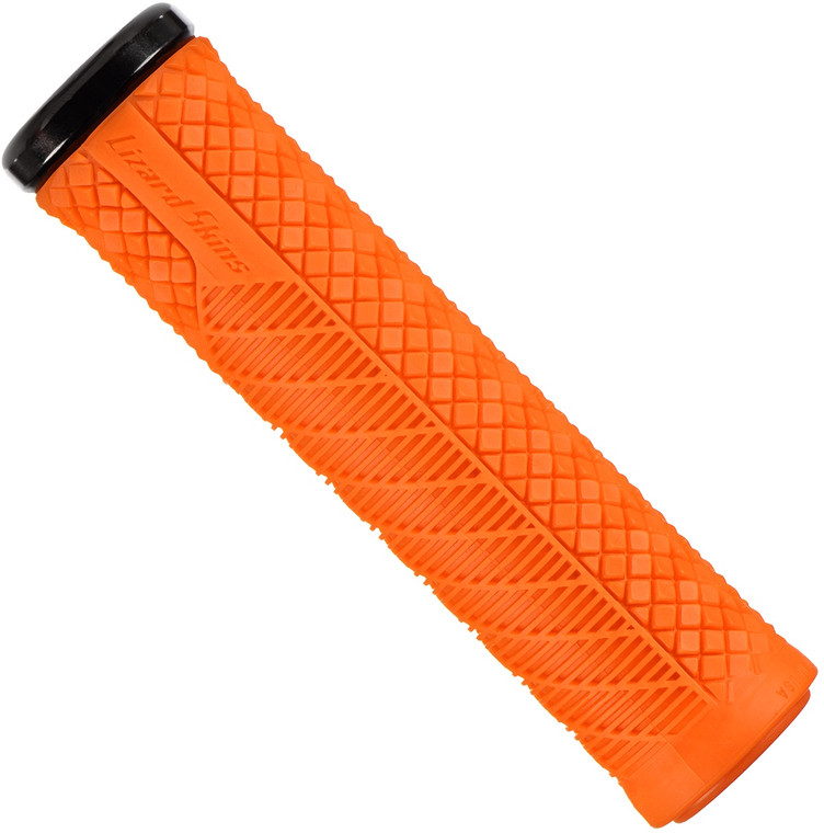Lizard Skins Single-Sided Lock-On Charger Evo - Blaze Orange, made by Lizard Skins -