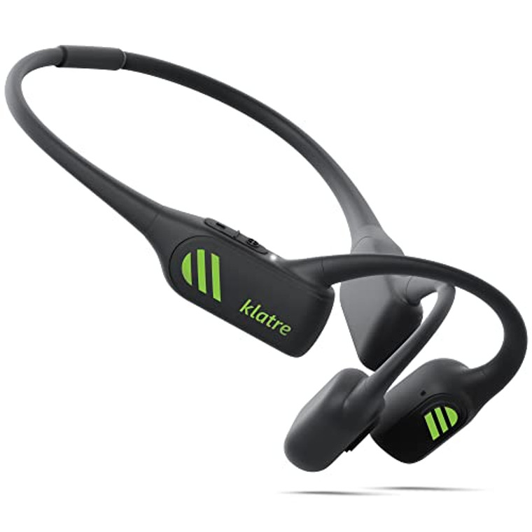 klatre LS1 Bone Conduction Headphones Olive (Black/Green), made by klatre - klatre LS1 Bone Conduction Headphones Olive (Black/Green), made by klatre -