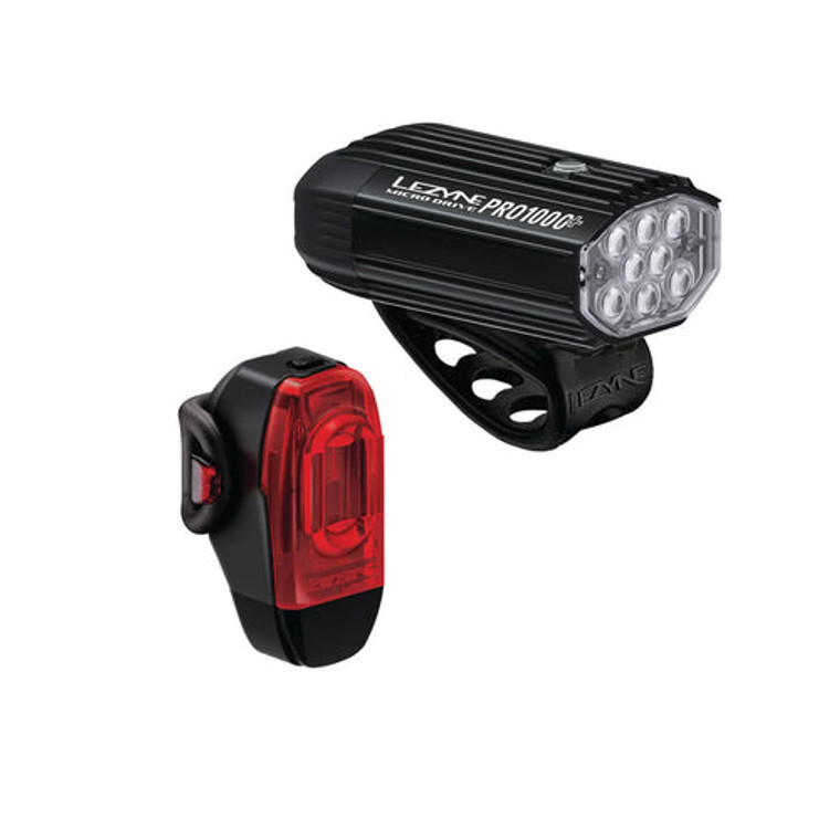 Lezyne Micro Drive 800+ / Ktv Drive+ Pair Light Set, made by Lezyne -