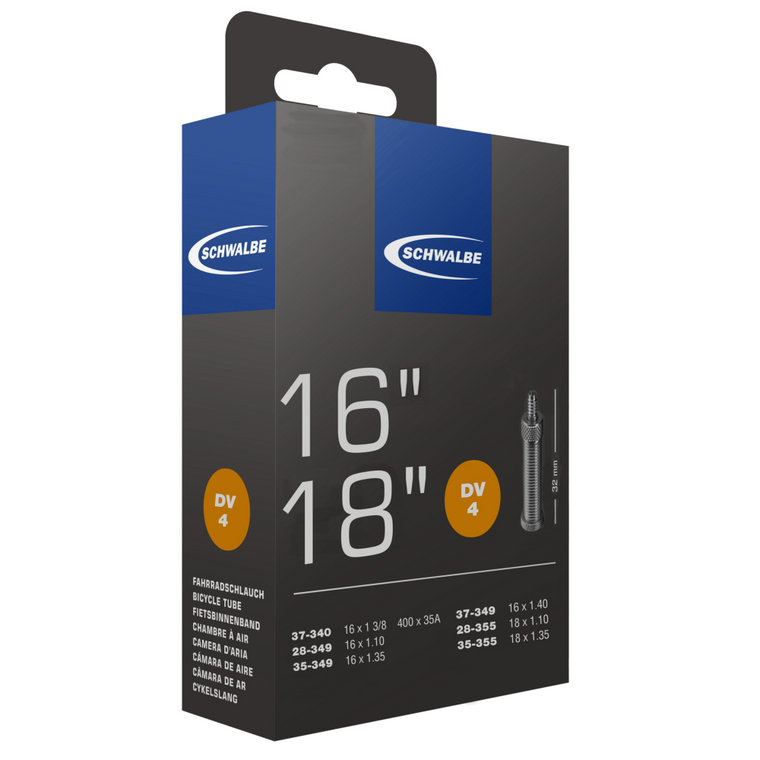 Schwalbe SV4 40mm Presta Tube, 16/18 x 1 3/8, made by Schwalbe -