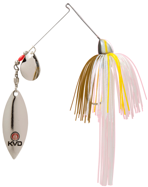 Strike King Kvd Spinnerbait 3/8 Sxyblubk Her, made by Strike King Baits - FSB38CW-586S