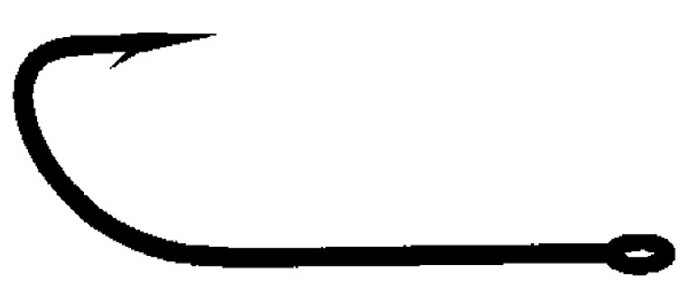 Ec Limrk Trot Be 100bx Zinc, made by Eagle Claw - 049Z-2/0