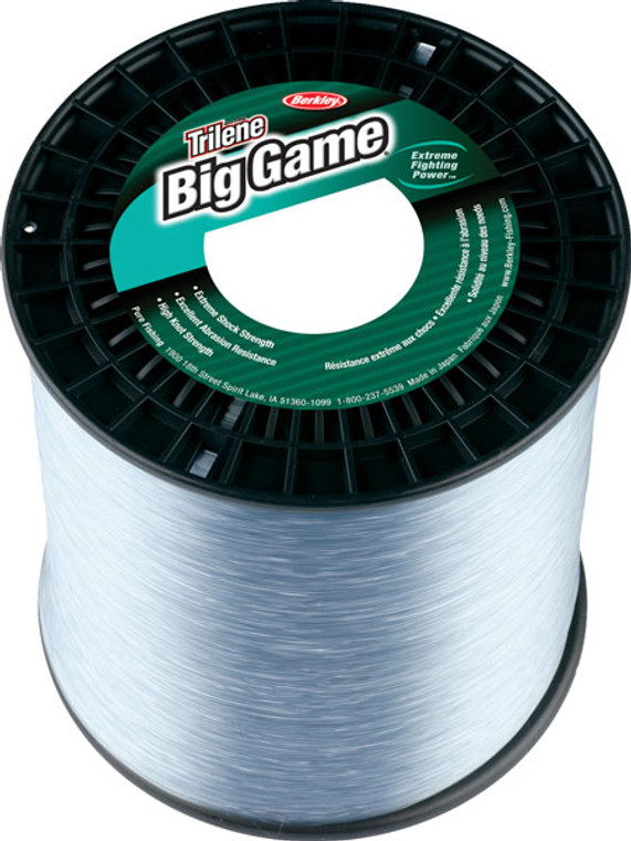 Berkley Big Game 1/4# Clr 15# 900yds, made by Berkley - BGQS15C-15