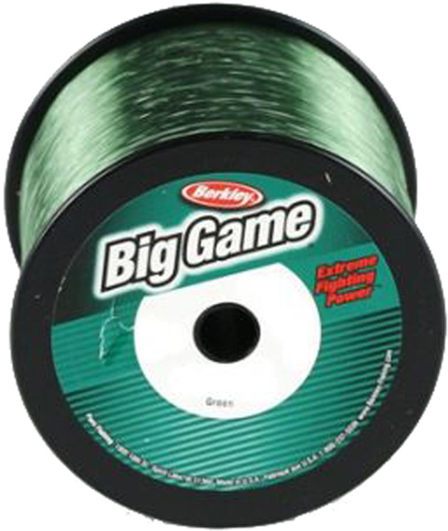 Berkley Big Game 1/4# Grn 40# 370yds, made by Berkley - BGQS40C-22