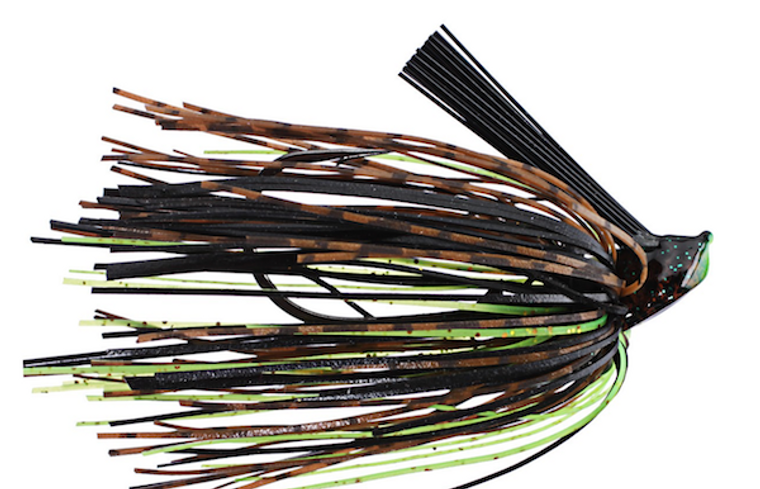V & M Adren Flip Jig 3/8 Missouri Crw, made by Bayou Outdoors - PAFMIC38
