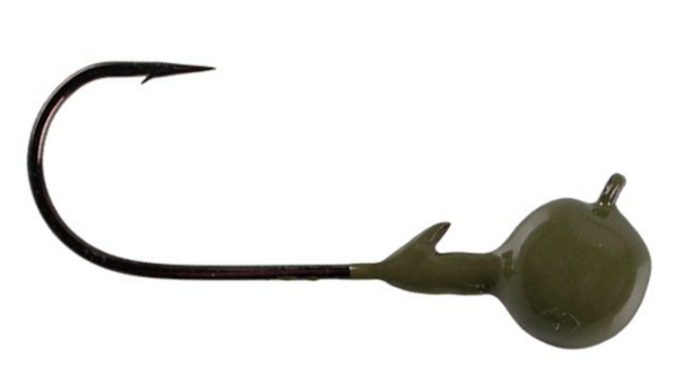 Strike King Tour Grade Jig Head 1/4oz Grn Pm, made by Strike King Baits - TGSH14-46