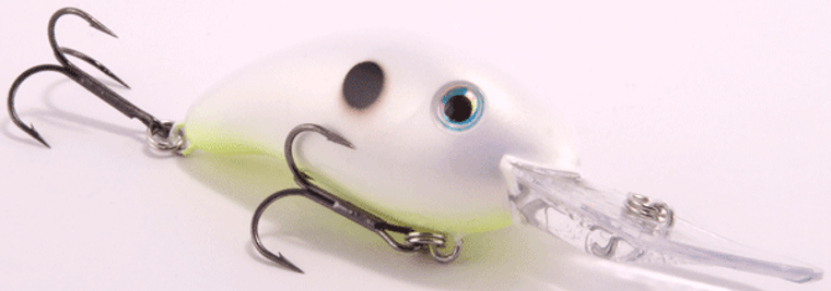 Strike King Pro 7/16 X-deep Pearl Cht Belly, made by Strike King Baits - HC3XD-518