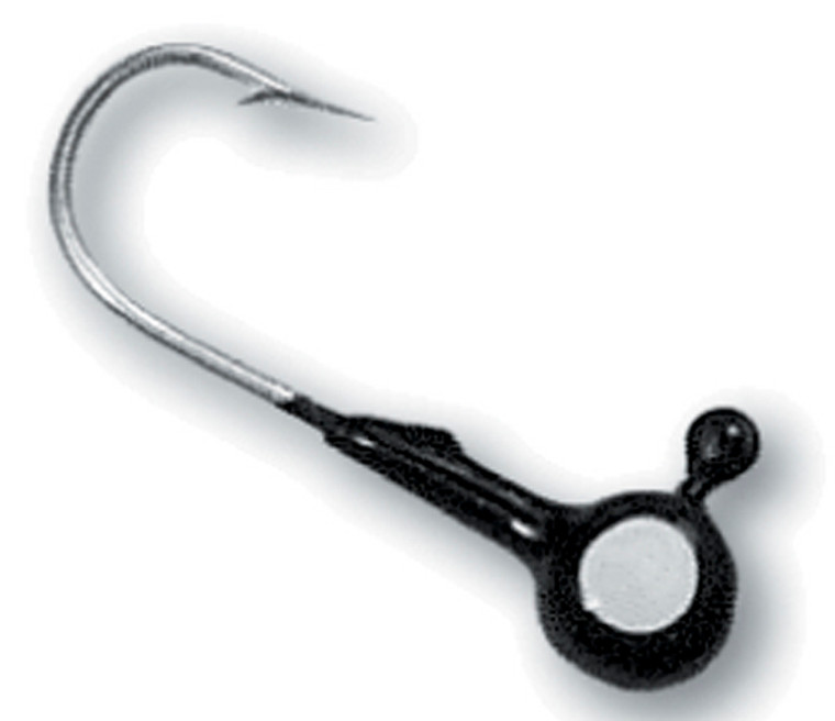 Betts Jigheads 1/16 10pk Black, made by Betts Tackle - 722-10-60