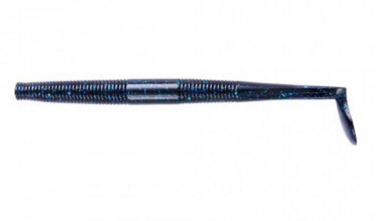 Yum Swim'n Dinger 5" 8pk Blk/blu, made by Yum Baits - YSMD521