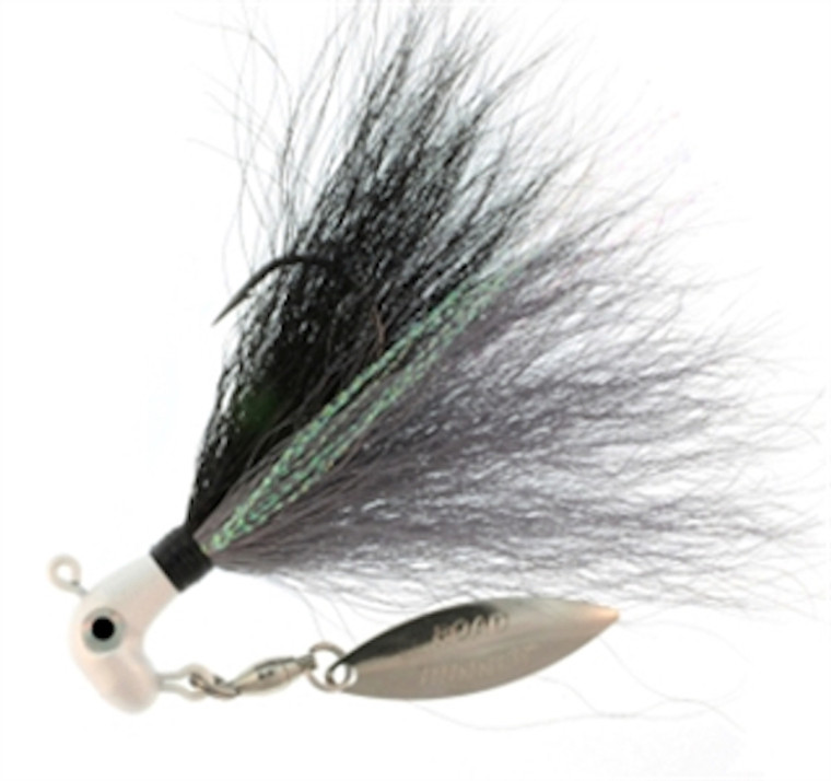 Blakemore Bucktail Pro Prl/gry Th/b/g3/8, made by Blakemore - BP-38-019