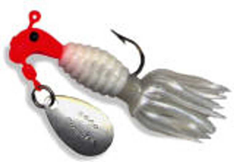 Blakemore Crappie Tamer 1/8oz 2ct Red/White, made by Blakemore -