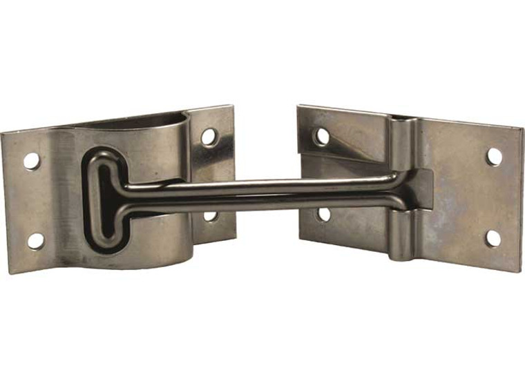 6in Stainless Steel Tstyle Door Holder, made by JR PRODUCTS - 10525